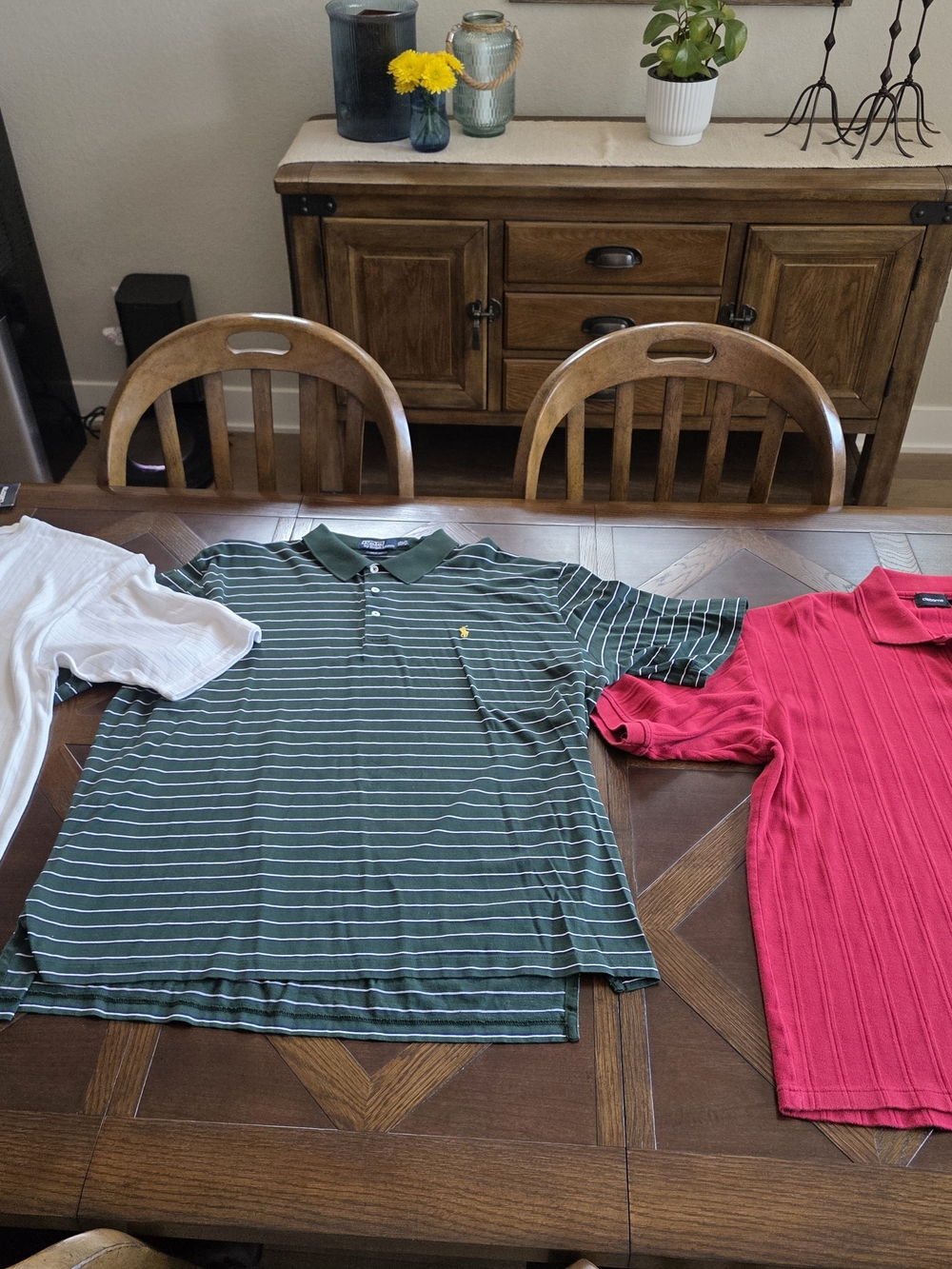 Bundle of 3 Men’s XXL Polo Ralph Lauren & Claiborne Shirts